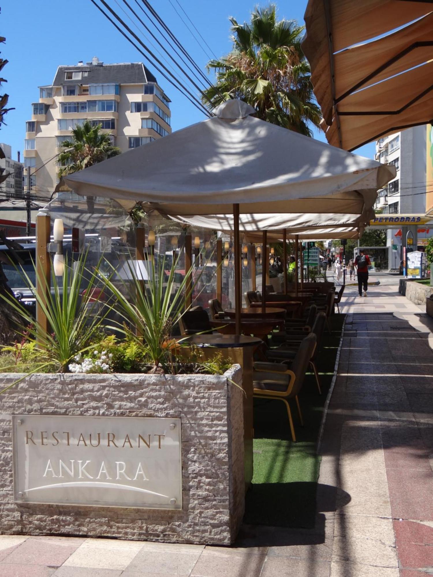 Hotel Restaurante Ankara Виня дел Мар Екстериор снимка