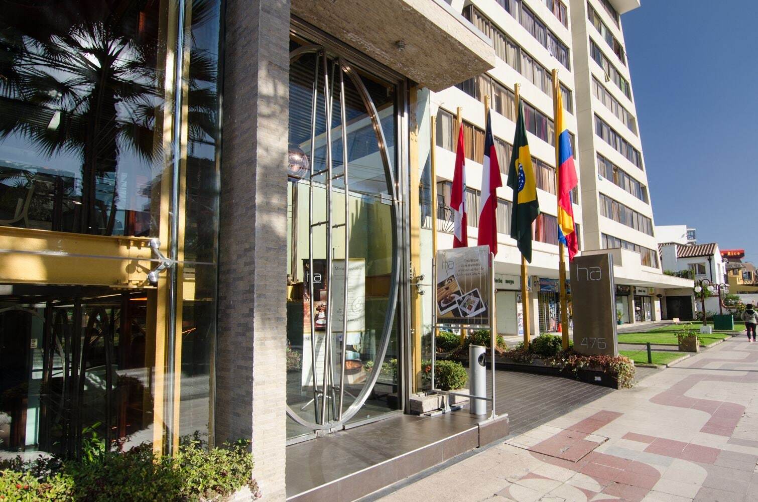 Hotel Restaurante Ankara Виня дел Мар Екстериор снимка